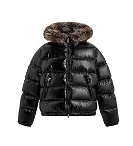 Chaqueta Cortavientos Técnica con Estampado Térmico de Tendencia 2025, Elástica, con Cuello en V, Forro Polar, Aislante, Impermeable, con Cierre de Cremallera - Product Image 4