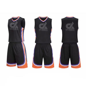 Maillot de sport respirant et anti-transpiration personnalisable pour hommes, femmes et jeunes - Maillot de basket vierge pour l'entraînement et les matchs - Ensemble personnalisé - Product Image 2