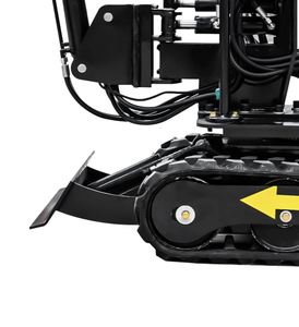 Nouvelle mini-excavatrice sur chenilles de 1,2 t pour usage domestique, agricole et de jardin - Product Image 2