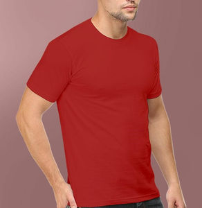 เสื้อยืดแขนสั้นสำหรับผู้ชายและ2025ใส่ได้ทั้งชายและหญิงเสื้อยืดเข้ารูปผ้าฝ้าย100% พิมพ์โลโก้ดีไซน์แบบกำหนดเอง - Product Image 4