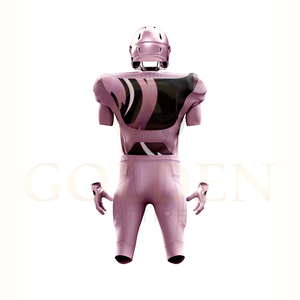 Vêtements de sport pour adultes personnalisés, uniformes de football américain, prix de gros, approvisionnement direct d'usine, uniforme de football américain - Product Image 2