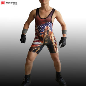 Uniforme de lutte de combat à sublimation personnalisée, tenue d'haltérophilie, uniformes de lutte - Product Image 4