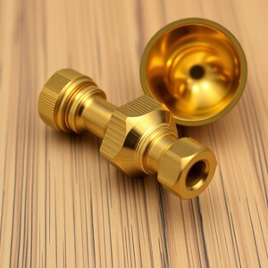 Accesorio acampanado de latón duradero de alta precisión para sistemas de agua de Gas y Hvac Adaptador de tuerca acampanada resistente a la corrosión y codo - Product Image 4