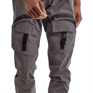 Pantalons cargo pour hommes, coupe slim décontractée, vêtements de travail, respirants, durables, confortables, pantalons de randonnée, exercice en plein air, entraînement sportif - Product Image 5