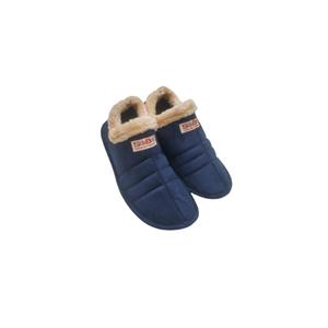 Pantofole calde per la casa utili Unisex blu Navy