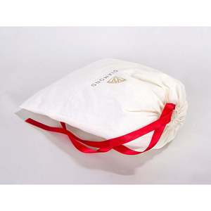 Personalized Drawstring Pouches <b>Red</b> Ribbon Screen for <b>Bracelets</b> Clothing Watches Crafts Storage-Dimensions 12W X 16H (30 X 40 - Product Image 1
