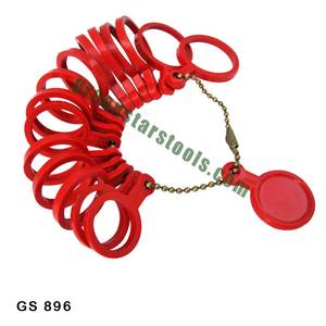Plastic Gauge Finger <b>Sizes</b> GS 896 Jewelry Tools for Jewellery Tools - Product Image 1