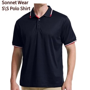 Personalizable de los hombres de moda casual de manga corta para Polos patrón sólido - Product Image 4