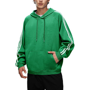 Sweat à capuche unisexe en coton 100% délavé à l'acide, logo personnalisé, poche surdimensionnée, respirant, automne, lettre en polaire, haute qualité - Product Image 5