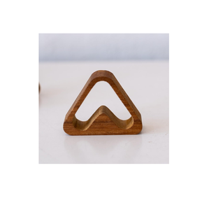 Porte-rond de serviette en bois décoratif pour table de mariage aspect design fait main artisanat naturel emballage personnalisé - Product Image 6