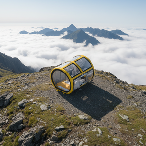 Tente de <span class=keywords><strong>camping</strong></span> gonflable pour 4 à 6 personnes - Tente de <span class=keywords><strong>camping</strong></span> grande avec une chambre - PVC - Quatre saisons - Simple couche - Coupe-vent - Imperméable - Extérieur - Product Image 1