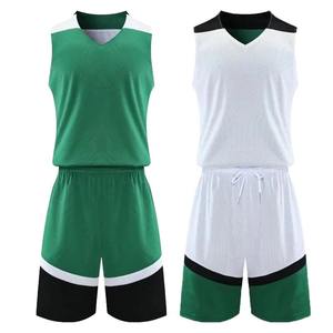 Ensembles de maillots de basket-ball personnalisables pour hommes et femmes, double face, vêtements de sport, respirants, réversibles, uniformes de basket-ball - Product Image 6