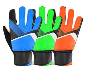 Guantes de Portero de Fútbol Profesionales para Exteriores, Transpirables, Impermeables, de Cuero Negro de Alta Calidad, Diseño Ajustable Antideslizante, Rojo - Product Image 6