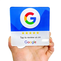 Panneau NFC adhésif en acrylique personnalisé imprimé pour surfaces lisses de comptoirs et de bureaux