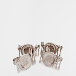 Anneaux de serviette en argent de style antique, organisateur de mouchoirs, décoration de table unique, porte-serviettes pour la maison et l'hôtel, en vente - Product Image 6