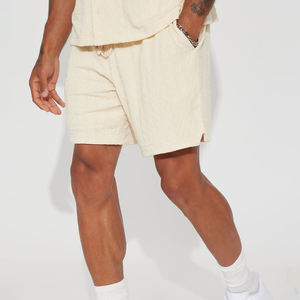 Pantalones cortos atléticos para hombre para verano cómodos 100% algodón Color sólido estampado Digital para correr culturismo ropa Casual - Product Image 1