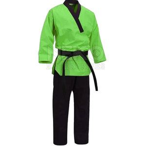 เครื่องแบบคาราเต้ผ้าฝ้าย100% สำหรับทุกเพศคุณภาพสูงได้รับความนิยมใหม่ศิลปะการต่อสู้สวมใส่ขั้นต่ำที่ดีที่สุด - Product Image 4