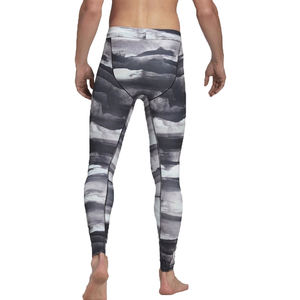 Leggings de fitness décontractés pour hommes Tissu en toile légère Décoration en dentelle attrayante Fermeture élastique à la taille moyenne Fabriqué au Pakistan - Product Image 4