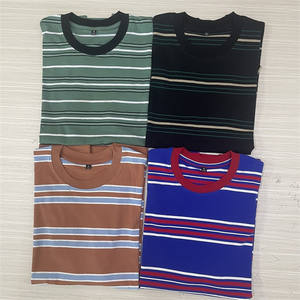 เสื้อยืดคอกลมลายสำหรับผู้ชายเสื้อยืดคอกลมคอกลมผ้าฝ้าย180 GSM - Product Image 4