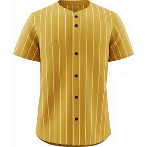 Nuevo diseño de camisetas de béisbol personalizadas 100% poliéster de secado rápido con cuello en V Unisex adulto en venta al por mayor tarifa barata su propio logotipo de diseños - Product Image 2