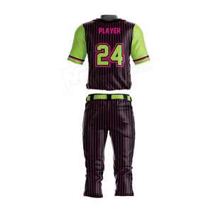 ชุดเบสบอลชายคุณภาพดีที่สุด ออกแบบเองได้ สไตล์ใหม่ ชุดทีม ชุดกีฬาประสิทธิภาพสูง - Product Image 2