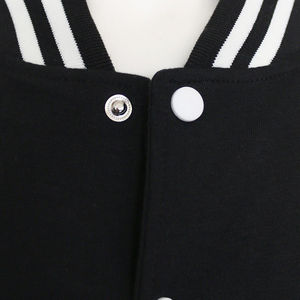 Vestes universitaires brodées personnalisées de haute qualité unisexes, vestes de baseball confortables OEM, vestes de lettreman en cuir - Product Image 4