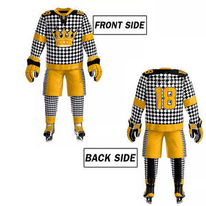 Venta al por mayor unisex uniforme de hockey sobre hielo mejor calidad deportes de equipo conjunto sublimación ropa deportiva al mejor precio disponible en todos los colores - Product Image 4