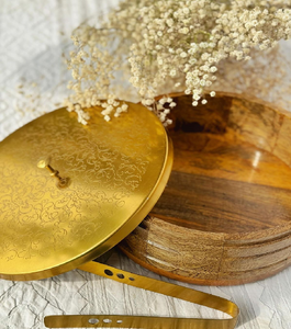 Caja tallada tradicional la manera perfecta de servir Rotis y chapatis. Disponible a precios mayoristas - Product Image 6