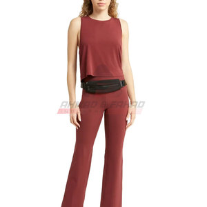 Débardeurs décontractés grande taille pour femmes top débardeur basique de couleur unie personnalisé avec caractéristique respirante vente en ligne - Product Image 2