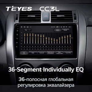 <span class=keywords><strong>TEYES</strong></span> CC3L WIFI para Toyota <span class=keywords><strong>Corolla</strong></span> 10 2006 - 2013 Radio de coche Reproductor multimedia de video Navegación estéreo GPS Android 10 - Product Image 4
