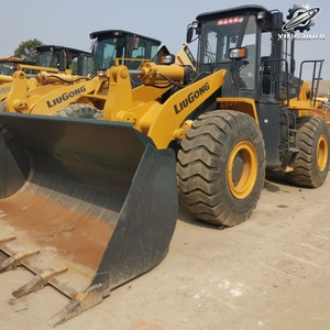 Chargeuse sur pneus LIUGONG50 d'occasion, 16 tonnes, godet de 3 m³, marque chinoise d'origine, 95% neuve, construction, faible nombre d'heures, certifiée CE, d'occasion - Product Image 5