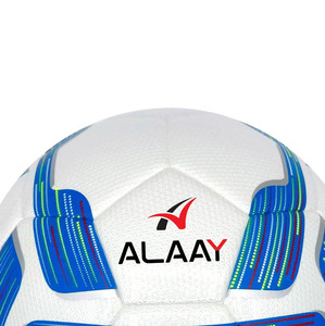 Ballons de football personnalisables de qualité professionnelle Alaay | Surface antidérapante et résistante au stress | Utilisation officielle pour les tournois et les matchs/l'entraînement - Product Image 5