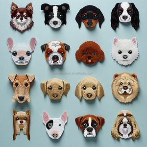 Parche Bordado con Retrato de Perro para Ropa y Accesorios - Product Image 1