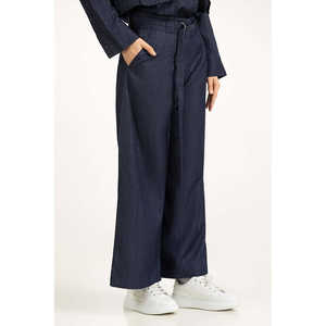 Pantalones Casuales Anchos Antiarrugas de Cintura Alta y Corte Regular WM-COD-WS25-004B - Product Image 1