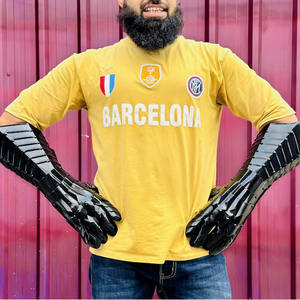 Meilleur ensemble de gants médiévaux en acier pour Halloween Gants d'armure en métal noir inspirés du style médiéval historique - Product Image 5