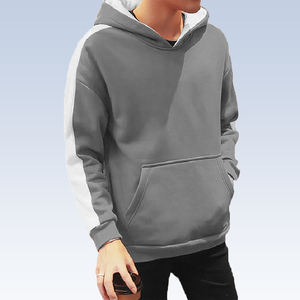 Sudadera con capucha personalizada para hombre y mujer, prenda deportiva Unisex con estampado 3d bordado, de poliéster, a rayas, de talla grande - Product Image 4