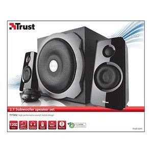 TYTAN 2.1 High Quality Black and Grey <b>PC</b> Speaker <b>Set</b> with 60W 19019 Remote Control Waterproof and Audio Player Features - Product Image 2