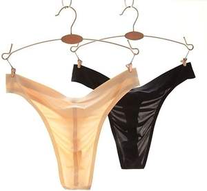 Tanga y tangas de seda de hielo suave para hombre con respiración libre sin costuras ropa interior para Hombre Ropa interior de Carnaval para hombre - Product Image 4