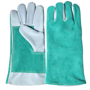 Gants de soudage anti-coupure en cuir de sécurité de qualité supérieure les plus vendus résistance à la chaleur en gros conçus à des prix raisonnables - Product Image 4