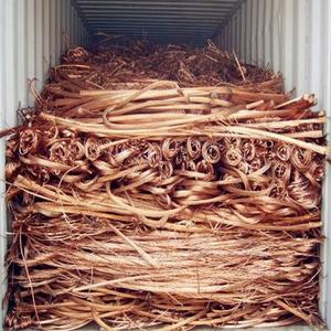 Vente en gros d'usine de fil de cuivre de récupération 99,99% prix de gros, pureté élevée, fil de cuivre brûlé de récupération 99,99% - Product Image 3