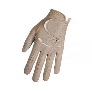 Vente en gros Gants de golf professionnels en cuir véritable Poignées faciles à porter respirantes durables Logo personnalisé imprimé pour le sport - Product Image 5