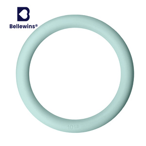 Bellewins nhẫn điện màu hồng quả tạ nhà Yoga đào tạo nhiều trọng lượng miễn phí Trọng lượng tập thể dục - Product Image 5