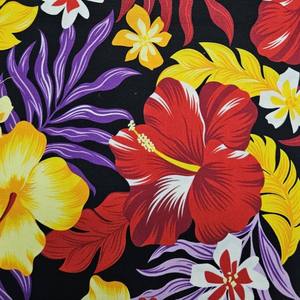 ผ้าฝ้ายผ้าขนยาวเนื้อนุ่มใหม่พิมพ์ลายทรอปิคัลฮาวายที่สวยงาม มีในสต็อก มีสีสันสวยงาม พร้อมส่ง - Product Image 5