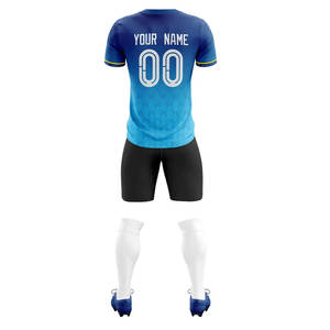 เสื้อฟุตบอลพิมพ์ลายดิจิทัลแบบเต็มตัวเสื้อทีมฟุตบอลเครื่องแบบทีมฟุตบอล - Product Image 2