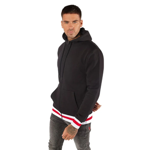 Hombres 100% Algodón Regular Fit Sudadera con capucha Tela de rizo de alta calidad Impresión en relieve personalizada Bordado intrincado Tamaño 6XL Invierno - Product Image 4