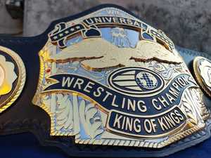 Cinturón de campeonato de lucha de peso pesado personalizado de primera calidad Diseño de logotipo frontal Cuero genuino suave de 2mm de espesor - Product Image 2