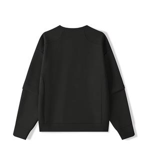 สเวตเชิ้ตแขนยาวสำหรับผู้ชายเสื้อสเวตเชิ้ตคอกลมขนแกะระบายอากาศสไตล์ลำลองปรับแต่งได้ - Product Image 6