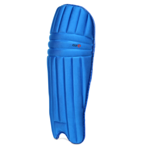 Protège-tibias de cricket moulés pour hommes et jeunes, taille unique, bleu, emballage en boîte - Product Image 2