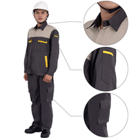 DISEÑO PERSONALIZADO conjuntos soldadores uniforme ropa chaqueta campo petrolero/lavado de coches trabajador construcción carga pantalones-DHL uniforme-Muestra gratis