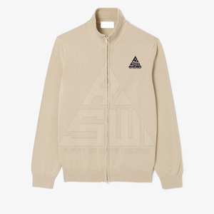 Sweat à capuche zippé en coton mélangé respirant et écologique pour homme, qualité supérieure, décontracté, hiver - Vente en gros - Product Image 4